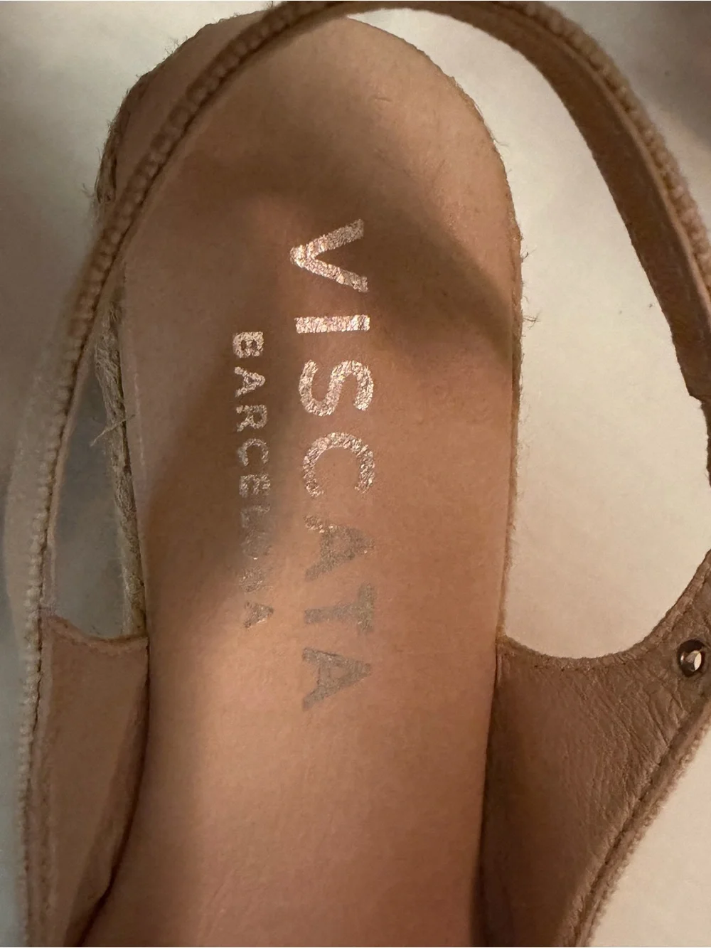 Viscata Llansa Canvas Espadrille Wedges